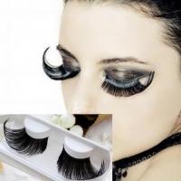 1 pair pack exaggeration winged voluminous individual thick false artificial eyelashes 18 17769 free shipping