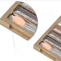 2015 new brand 5 color eyeshadow makeup eye shadow palette super flash diamond eyeshadow high quality
