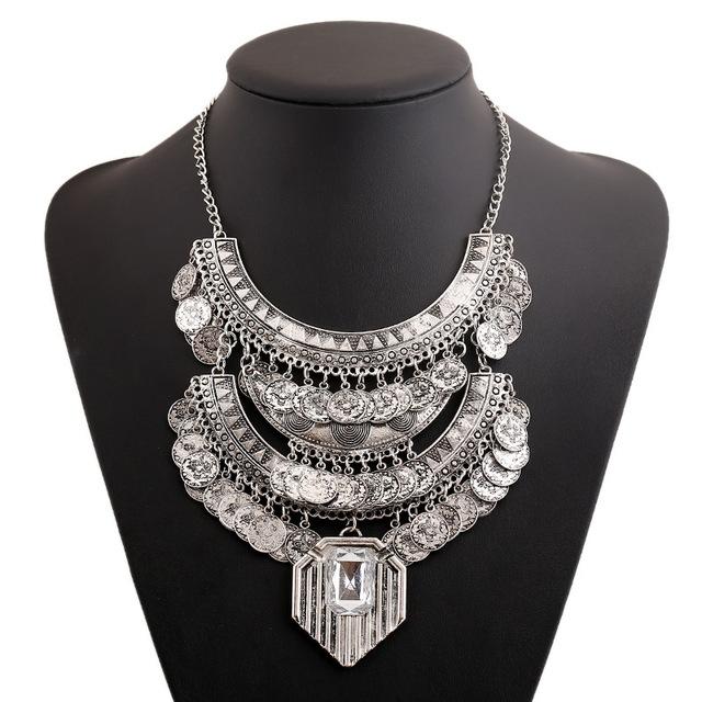 2016 mode maxi collier femmes choker vintage bohe me colliers pendentifs gland gypsy ethnique de claration collier bijoux jpg 640x640
