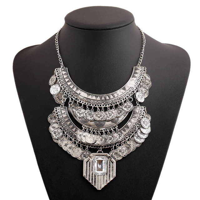 2016 mode maxi collier femmes choker vintage bohe me colliers pendentifs gland gypsy ethnique de claration collier bijoux jpg 640x640