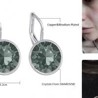Baffin d origine cristaux de swarovski bella mini piercing boucles d oreilles 2017 de mode boucles 1