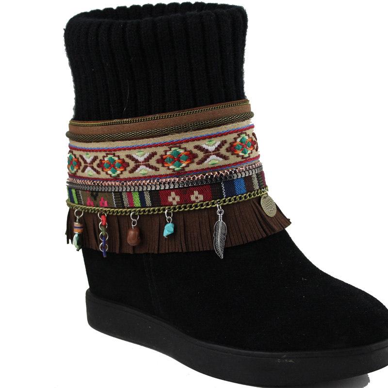 Boho cheville bracelet gypsy pieds nus tornozeleira bracelets cheville ne la plume noir gland de cheville