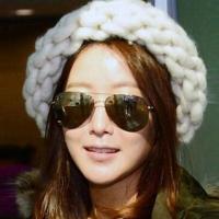 Free shipping 2015 new the korean version fashion knitting wool caps woman shag line warm winter