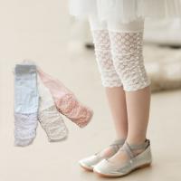 Livraison gratuite 2017 d t filles leggings pantalon dentelle coton enfants v tements fleur fille genou jpg 640x640