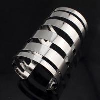 Manilai hollow design big bracelets manchette statement jewelry fashion open cuff bangles bracelets for women wrap 3