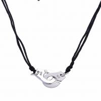 Moonmory france c l bre bijoux 925 sterling argent menottes pendentif et collier pour les femmes