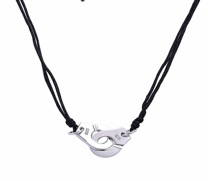 Moonmory france c l bre bijoux 925 sterling argent menottes pendentif et collier pour les femmes