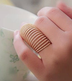 New fashion jewelry spring finger ring for women girl ladie s r1006