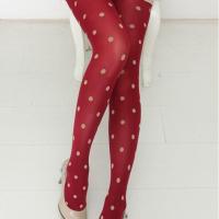 Pantyhoses free shipping 2016 new fashion 1pcs retro big dots high quality velvet tight pantyhose candy 1