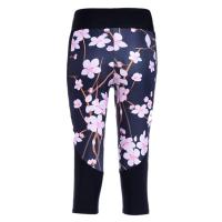 Sexy women s 7 point pants women legging galaxy winter flower digital print women high waist 1