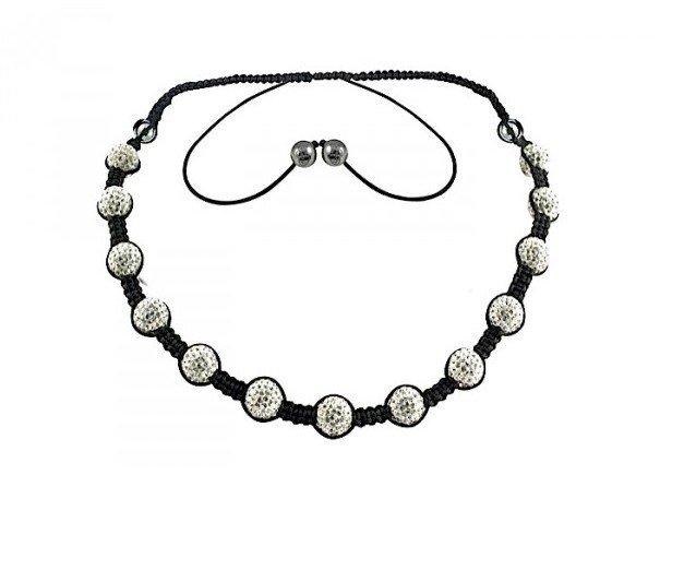 Shamballa necklace wholesale free shipping new shamballa necklace micro pave cz disco ball bead cjn 018