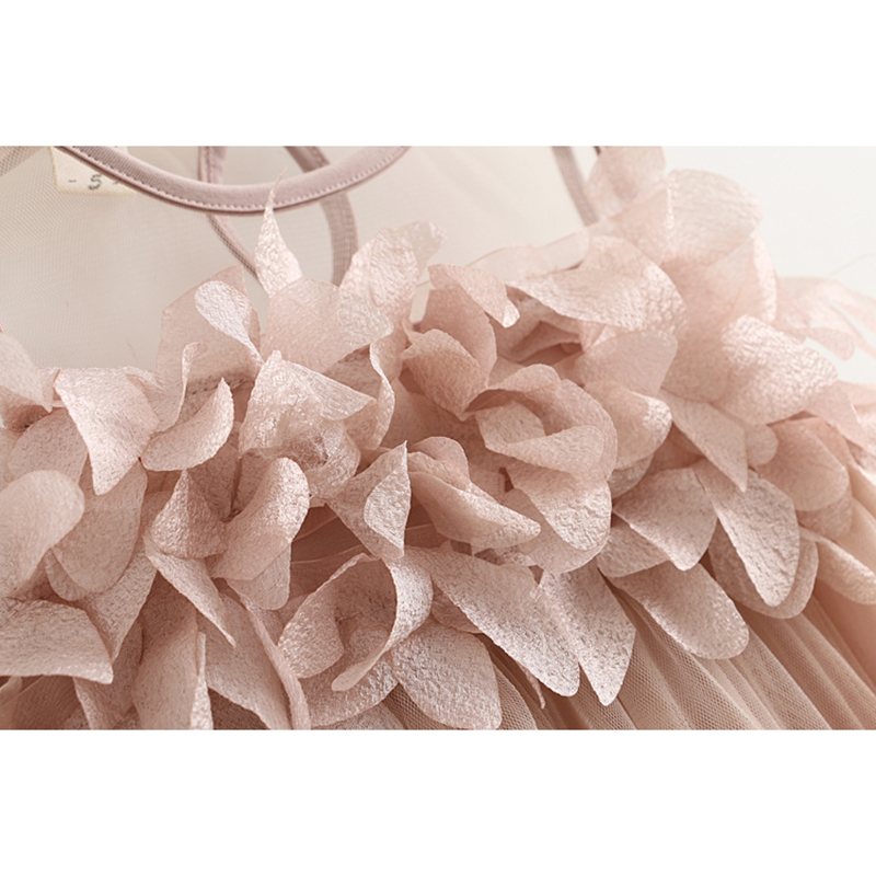 Sotida girls dresses 2017 sweet princess dress baby kids girls clothing wedding party dresses children clothing 1