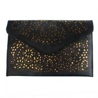 Women envelope bag hollow out clutch shoulder bag evening party messenger bag purse sac pochette femme