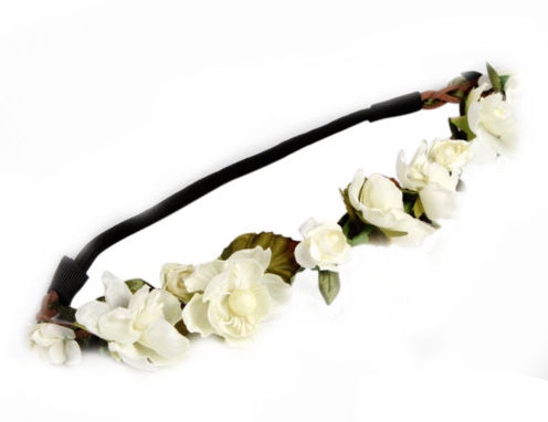 Women s bohemian floral flower rose party wedding hair wreaths headband hair band 1r3i